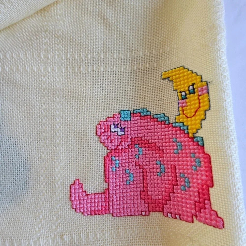 Vintage Baby Afghan 23x40